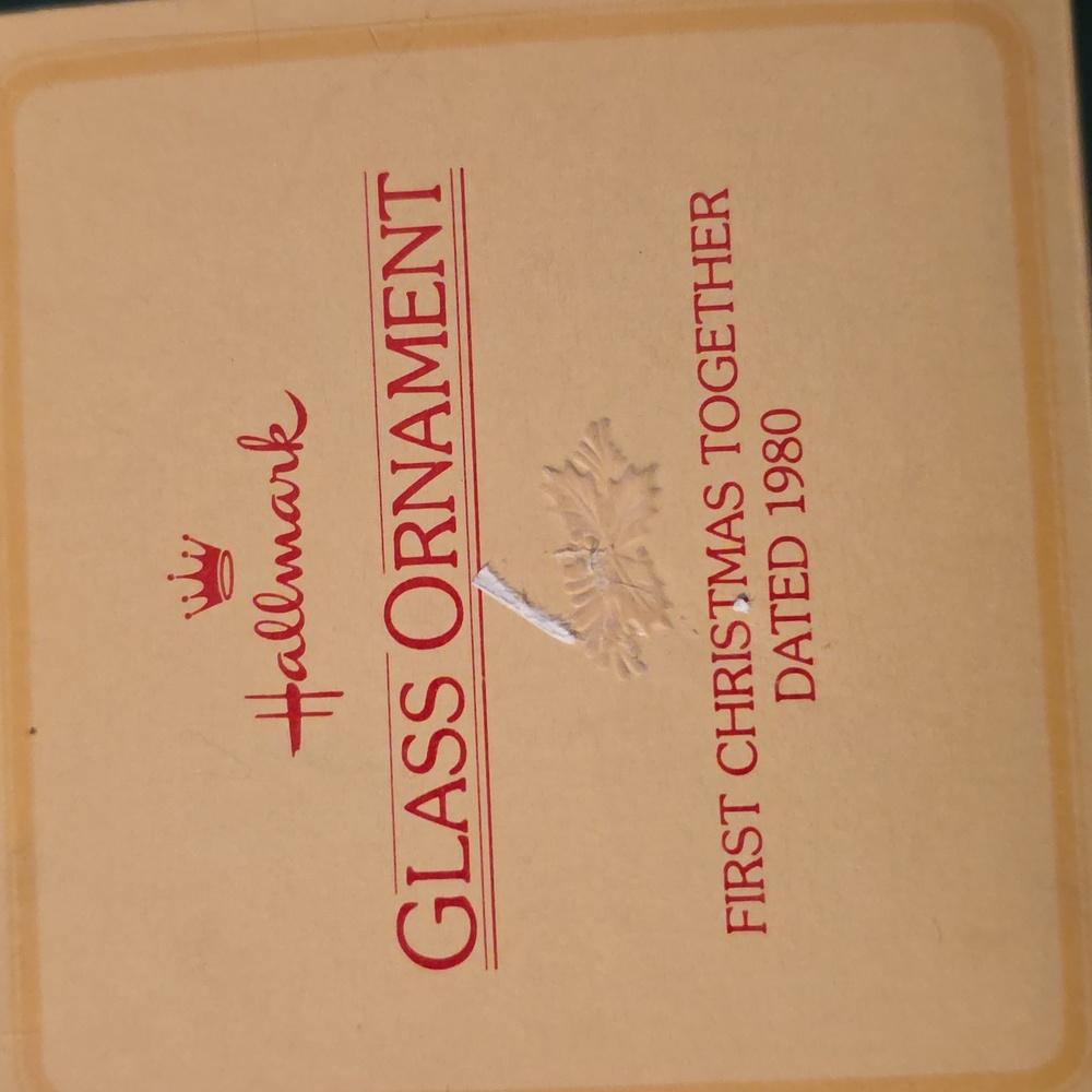 Hallmark Blue First Christmas Together Ornament - Picture 2 of 4